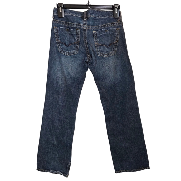 Guess Men's Coronada Butron Fly Bootcut Blue Jeans Size 29x30 - Picture 4 of 6